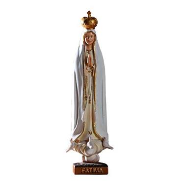 Imagem de Figura da Nossa Senhora Fátima - Nossa Senhora Fátima Bem-Aventurada Virgem Mãe Maria Estatuetas,Estátua Religiosa Estatueta Escultura Virgem Maria Decoração Religiosa Xianers