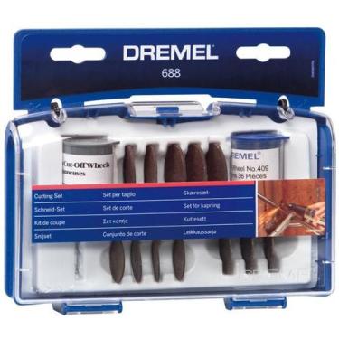 Imagem de Dremel 688 - Kit Para Micro Retífica Dremel C/ 69 Peças Dremel