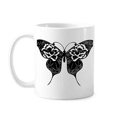 Imagem de Caneca de cerâmica de cerâmica com asas de rosas Caneca de porcelana de café