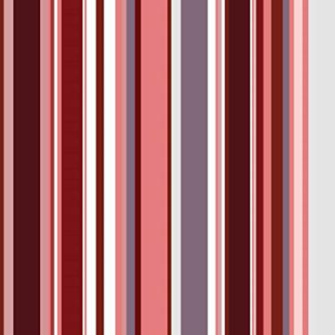 Imagem de Papel De Parede Adesivo Lavável Listras Rosas E Bordô 9m