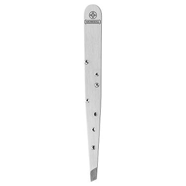 Imagem de Mundial Pinça Cristal De Aço Inox Com Ponta Diagonal S/A Prateado