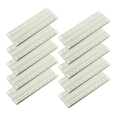 Imagem de Protoboard 830 Pontos MB-102 para Arduino - Kit 10 Peças