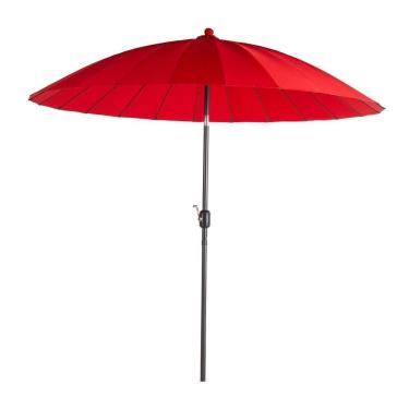 Imagem de Ombrelone Central Shangai com Proteção UV 50 245x270cm Vermelho