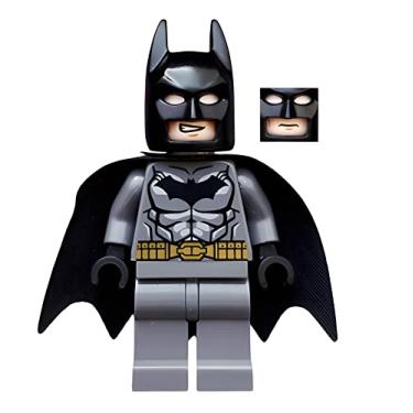 Imagem de LEGO DC Comics Super Heróis Batman Minifigure – Cinto de Batman Cinza Escuro Dourado