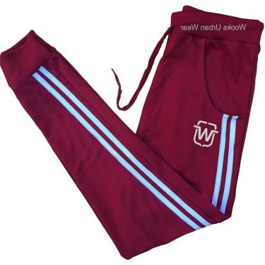 Imagem de CALÇA DE MOLETOM WOOKS MASCULINA SARUEL SKINNY SPORT LUXO-Masculino