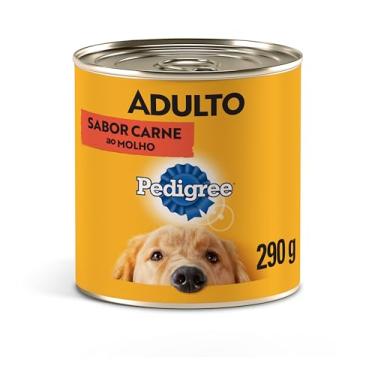 Imagem de PEDIGREE Ração Úmida Para Cachorros Pedigree Lata Carne Ao Molho Adultos 290G