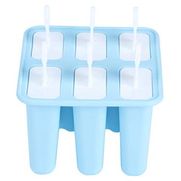 Imagem de Experimente a Arte Em Sobremesas Molde de Sorvete Moldes Esplêndidos Moldes de Palito de Cubo Azul de picolé Moldador de Utensílio Faça você Mesmo Crie Esculturas Deliciosas