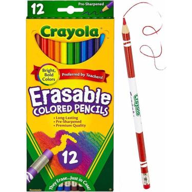 Imagem de Lápis de Cor Crayola Apagáveis - 12 Cores