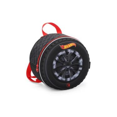 Imagem de Lancheira Termica Escolar Hot Wheels Infantil Resistente - Luxcel