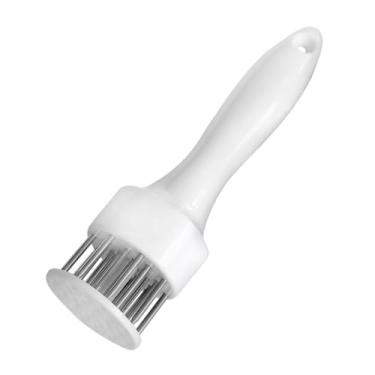 Imagem de Amaciador Batedor de Carne com Furador Manual Aço Inox