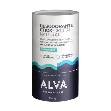 Imagem de Alva Personal Care Desodorante Alva Cristal Biodegradável 120G (Embalagem De Papel))