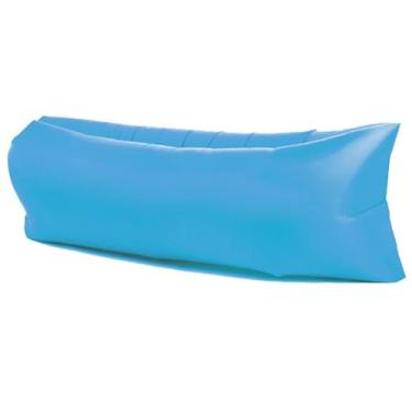 Imagem de Air Sofa，Portable waterproof and leak-proof bag sofa air chair, suitable for outdoor, beach, hiking, picnic, music festival (Color : Blue)