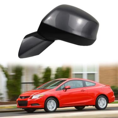 Imagem de Espelho lateral do motorista de carro adequado para HONDA CIVIC 2012 2013 2014 2015 Espelho retrovisor acessórios de espelho retrovisor ajuste elétrico