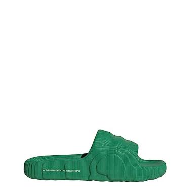Imagem de adidas Adilette 22 Slides masculino, Verde/nuvem branco/verde, 12