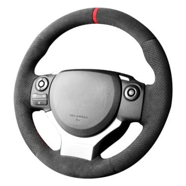 Imagem de Alfanxi Costura manual Itália Alcantara Capa de volante para carro para Lexus CT 200h/IS 250/IS 300/IS350/NX 200t/NX 300/RC 300/RC 350/RC F