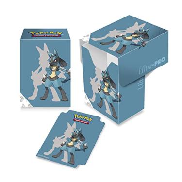 Imagem de Galápagos, UltraPro: Lucario Full View Deck Box for Pokémon