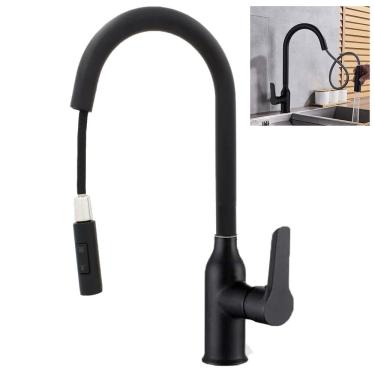 Imagem de Torneira Extensivel Gourmet Cozinha Pia Ducha Articulada Mesa Bancada Dois Jatos Monoco...