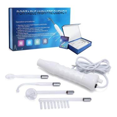 Imagem de Alta Frequência Profissional Portátil Bivolt Limpeza De Pele Facial Ca