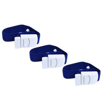 Imagem de Kit 3 Garrotes Flexivel Elastico Procedimentos Coleta Sangue Profissio