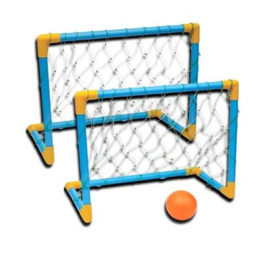 Imagem de Kit 2 Golzinho Mini Trave Infantil com Bola e Rede - Artoys