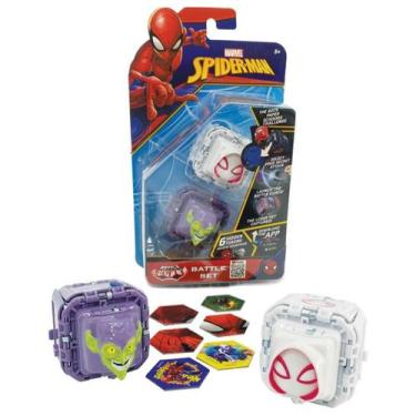 Imagem de Jogo Battle Cubes Ghost e Duende Verde Kit Batalha Marvel - Estrela