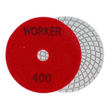 Imagem de Disco lixa diamantado 100mm grao 400 - worker
