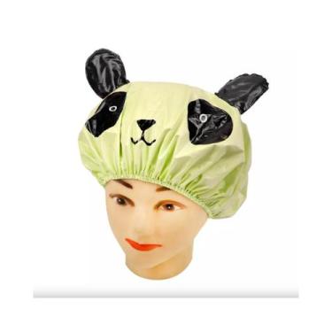 Imagem de Touca de banho infantil PVC URSINHO Santa Clara, Amarelo