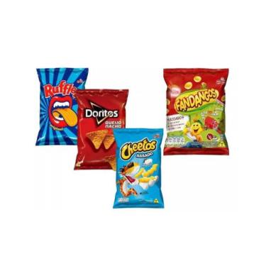 Imagem de Mini Salgadinho Doritos + Fandangos + Cheetos +Ruffles-50Un - Elma Chi