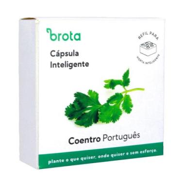 Imagem de Capsula Coentro para Horta Autoirrigavel Brota