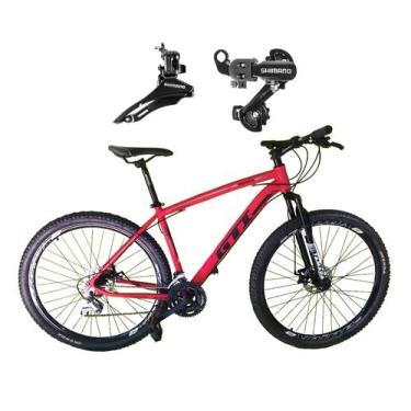 Imagem de Bicicleta Aro 29 Gti Roma Alumínio Câmbios Shimano 21v Freio a Disco G
