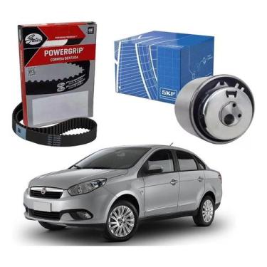 Imagem de Kit Correia Dentada Tensor Grand Siena 1.4 Evo 2012 A 2016 - Gates
