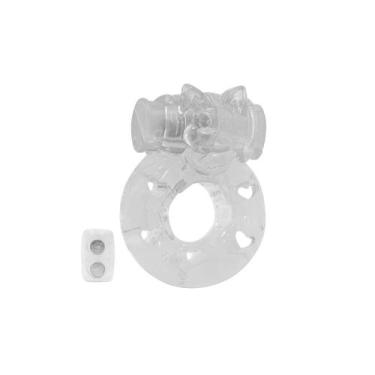 Imagem de Anel Peniano com Vibrador - SSLN, Transparente