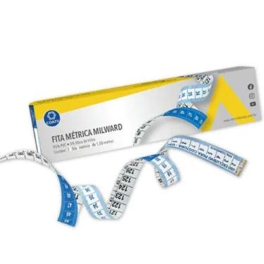 Imagem de Fita Métrica Cinta Milward Pvc 1,50 Metros Alfaitaria Medida Corporal 