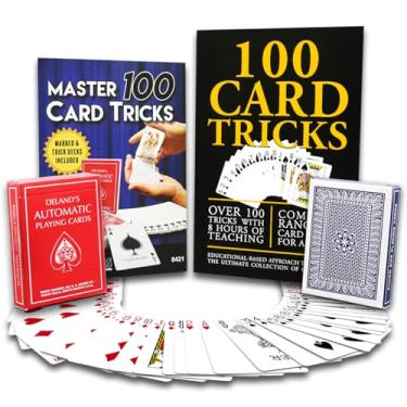 Imagem de Magic Makers 100 Card Tricks Kit Includes Marked Deck & Svengali Trick Deck
