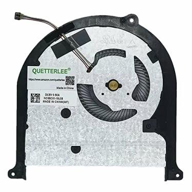 Imagem de QUETTERLEE Ventoinha de resfriamento de CPU de laptop para ASUS ZenBook UX331 UX331U UX331UN UX331FA UX331FN UX331UA UX31UAL U3100U U3100UA Series 13N1-3HA0101 NC55C01-17E35 NC5 NC5 18J28 Ventilador CC 5V 0,5A