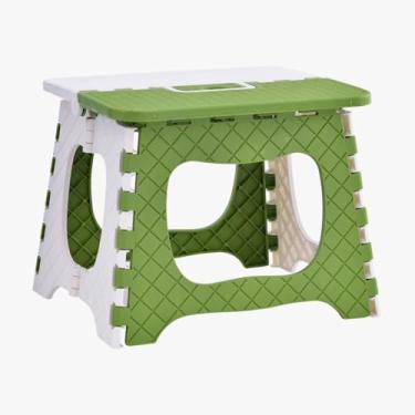 Imagem de Banquinho Infantil Dobrável Com Alça Verde - Wincy