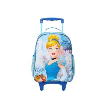 Imagem de Mochila Escolar De Rodinha Cinderela Disney  13090