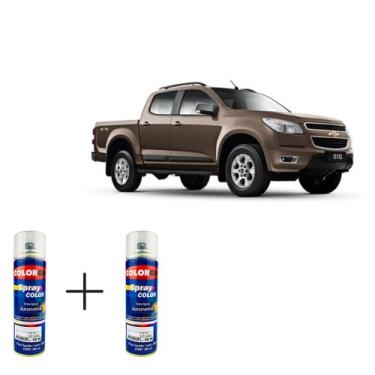 Imagem de Spray automotivo cinza aztec + spray verniz 300ml - Sherwin Williams