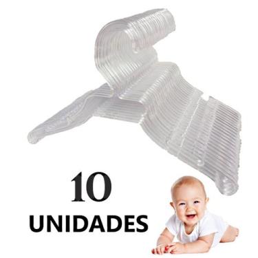 Imagem de Kit 5/10/20/30/50 Cabide Para Bebê Infantil Coloridos Menina Menino Pl