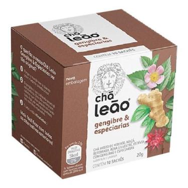Imagem de Chá Gengibre E Especiarias Com 10 Saquinhos- Leão - Chá Leão, Bebida Q