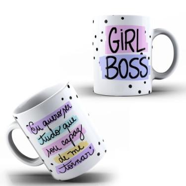 Imagem de Caneca Personalizada Dia Da Mulher Girl Boss Capaz Superação Presente 
