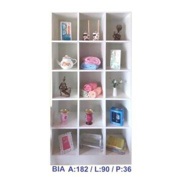 Imagem de Expositor Colmeia Bia Nichos Loja Closed - AM MOVEIS