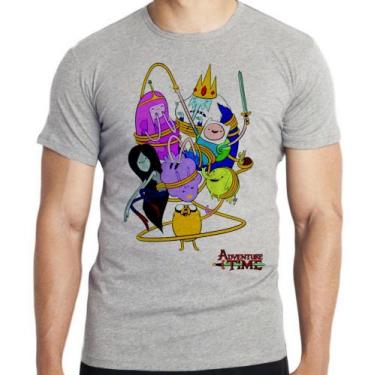 Imagem de  Camiseta Adventure Time  Blusa criança infantil juvenil adulto camisa