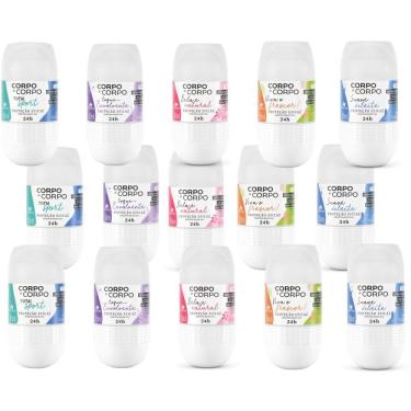 Imagem de 15UN Desodorante Antiperspirate Rollon Corpo a Corpol Davene