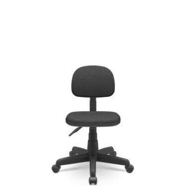 Imagem de Cadeira Operativa Plus Secretária Slim Poliéster Giratória - Ajuste de