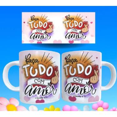Imagem de Caneca gospel frases religiosas versículos bíblicos motivacionais 40 -