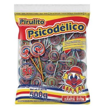 Imagem de Pirulito psicod sta rita helice 500g 50un
