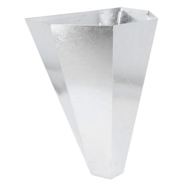 Imagem de Equipamento de Processamento de Funil de Cone de Restrição de Aves de Aço Galvanizado Cone de Frango para Torradores de Perus até 8 Libras