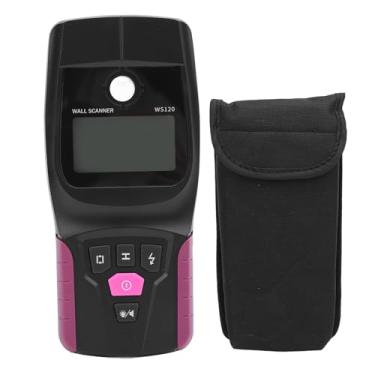 Imagem de Sensor de Scanner de Parede Localizador de Pinos 5 Em 1 Eletrônico Com Display LCD e Alarme de áudio para Detecção de Metal Em Madeira AC Live Wire