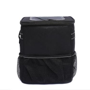 Imagem de Lixeira de Carro, Bolsa Suspensa à Prova D'água à Prova de Vazamentos, Organizador de Caixa de Armazenamento de Carro Em Tecido Oxford para Interior, Multifuncional Com Design